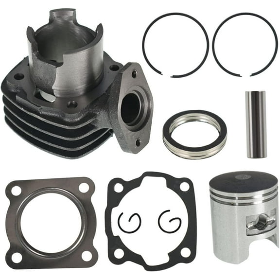 labwork Cylinder Piston Gasket Repair Kit Replacement for Honda Spree 50 NQ50 1984-1987