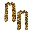 thumbnail image 2 of Xecao Tangerine Print Graduation Shawl Stole Honor Stole Adult 72" Academic Commencements, 2 of 7