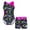 Pentagram Black, variant on Ocealan Girls Floral Printed Gymnastics Leotard Shorts 2 Pcs Dance Outfit Tumbling Bodysuits Colorful Shadow 4