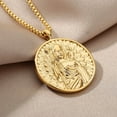 thumbnail image 3 of Collier Myth Médaillon Athena Hecate Hera, Collier Queen pour Femmes, 3 of 7