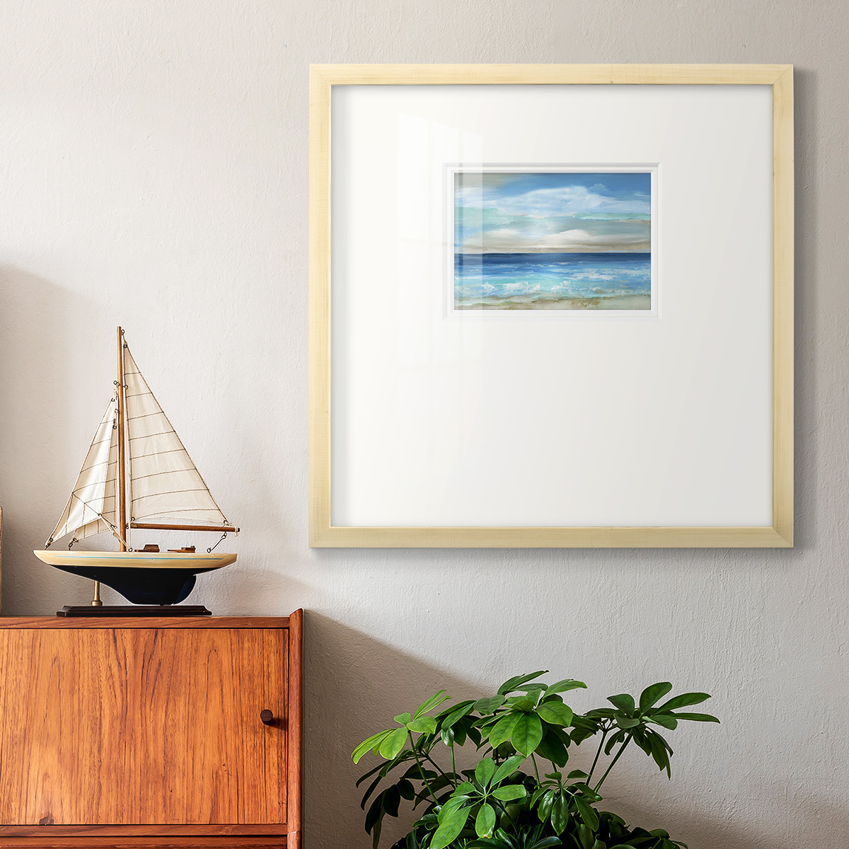 Caribbean PlayPremium Framed Print