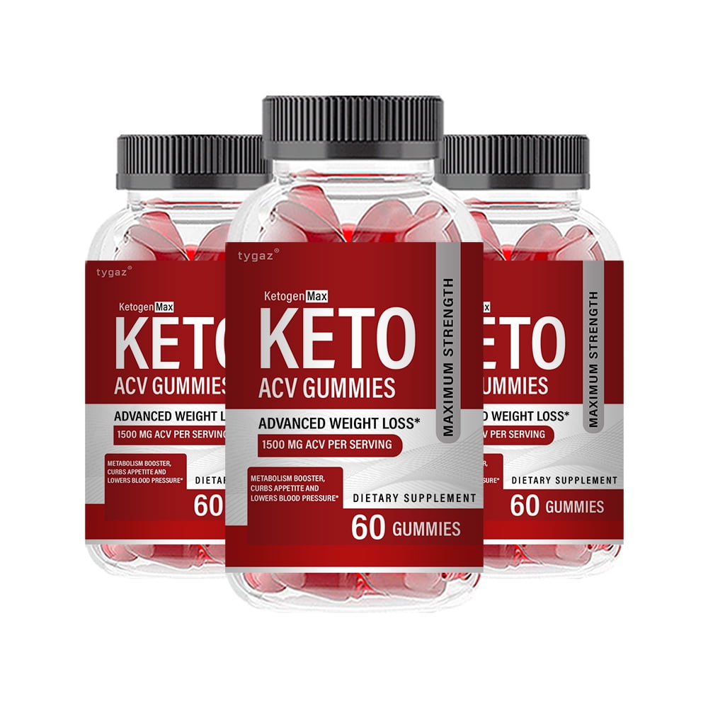 (3 Pack) KetogenMax Ketogen Max Keto ACV Gummies