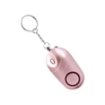 thumbnail image 2 of Llavero de alarma de seguridad Alarma de sonido de autodefensa de emergencia con luz LED para mujeres, niños, ancianos, rosa dorado kenally EL001042-04, 2 of 2