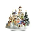 thumbnail image 2 of Fmbmuo Plastic Christmas Tabletop Decor 1 pcs Village Acrylic Ornament White Christmas Ornaments， Festive Spirit Traditional Decor for a Cozy Christmas Vibe, 2 of 5