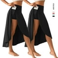 thumbnail image 4 of Summer Athletic Skirt With Pockets Stretchy Golf Practice Wear Ruffle Trim, 4 of 15
