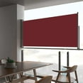 thumbnail image 1 of vidaXL Patio Retractable Side Awning 60x300 cm Red, 1 of 5