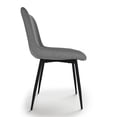 thumbnail image 5 of Simpli Home Rosemead / Watkins SOLID MANGO WOOD and Metal 72 inchWide Mid Century Modern 5 Piece Dining Set in Slate Grey, 5 of 7