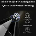 thumbnail image 6 of Electric Shaver For Men Rechargeable Beard Clipper Hair Trimmer Nose Hair Kit Eyebrow Trimmer Shaving Machine 10ml T Edge Trimmers Mgk5080 Mens Shavers Electric Lawnmower Small for Facial Hair Shaving, 6 of 8