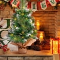 thumbnail image 2 of Árbol de Navidad Uten 60 cm Flocado en Nieve, 2 of 7