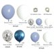 thumbnail image 2 of Conjunto de cadena de globos de látex con diseño de océano azul para decoración de cumpleaños, suministros para fiestas, 2 of 4