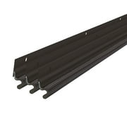 M-D Building Products 87783 Bronze Aluminum and Vinyl-coated Foam Heavy-duty Screw-on Top and Sides Door Seal Kit