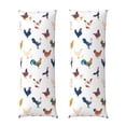 thumbnail image 1 of Balery Various Rooster Funda Protectora para Almohada Corporal de Algodón Hipoalergénico con Cierre(55 x 21 pulgadas), Almohadas No Incluidas, 1 of 7