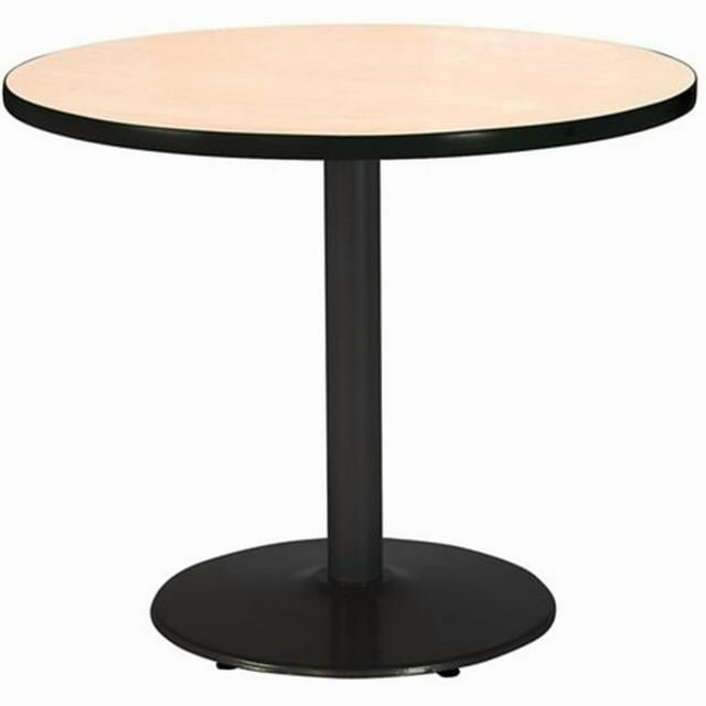 KFI 30" Table Ronde avec Base Ronde en Argent de Qualité Commerciale Fabriquée aux États-Unis