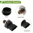 thumbnail image 5 of Unique Bargains No.8200576683 Fuel Injection Pressure Sensor for RENAULT Megane II Hatchback 1.9 dCi 2005-2008 Fuel Rail Pressure Sensor 1 Pc, 5 of 6