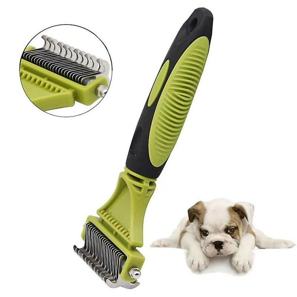 Pecute Dog Brush Cat Brush Professional Dog Detangler Comb and Long Hair Dog Brush Grooming Rake for Dog and Cat Effectively Reduces Hair Loss by Up Walmart