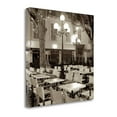 thumbnail image 2 of Tangletown Fine Art Cote Dazur Cafe - 1 by Alan Blaustein Poster Frame - 35 x 35 x 1.5 in., 2 of 3