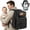 Black, variant on Miracol Diaper Bag Tactical for Dad: 40L Rugged Military-Style Dad Baby Backpack with 16+ Pockets - Water-Resistant 900D Fabric & MOLLE for Organized Travel Gear