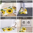 thumbnail image 6 of Goofa 16"x24" Inches Sunflowers Doormats for Outdoor Entrance - Non-Slip Welcome Mat, Heavy Duty Door Mats Outdoor, Spring Doormat, 6 of 9