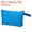 Blue, variant on 10.2 x 5.5" Canvas Makeup Bags with Strap, 10 Pack Pencil Cosmetic Zipper Bag Case Toiletry Pouch, Red