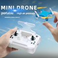thumbnail image 2 of Mini Drone Beginner-Friendly Stunt Flyer, All-Ages Mini Drone with Easy Stunt Flights & 360° Tricks, with Led Light & Propeller Protection, Christmas Gift (Blue), 2 of 9