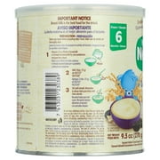 (3 pack) Nestlé Nestum Stage 2 Baby Cereal, Multicereal with Prune, 9.5 Ounce Canister
