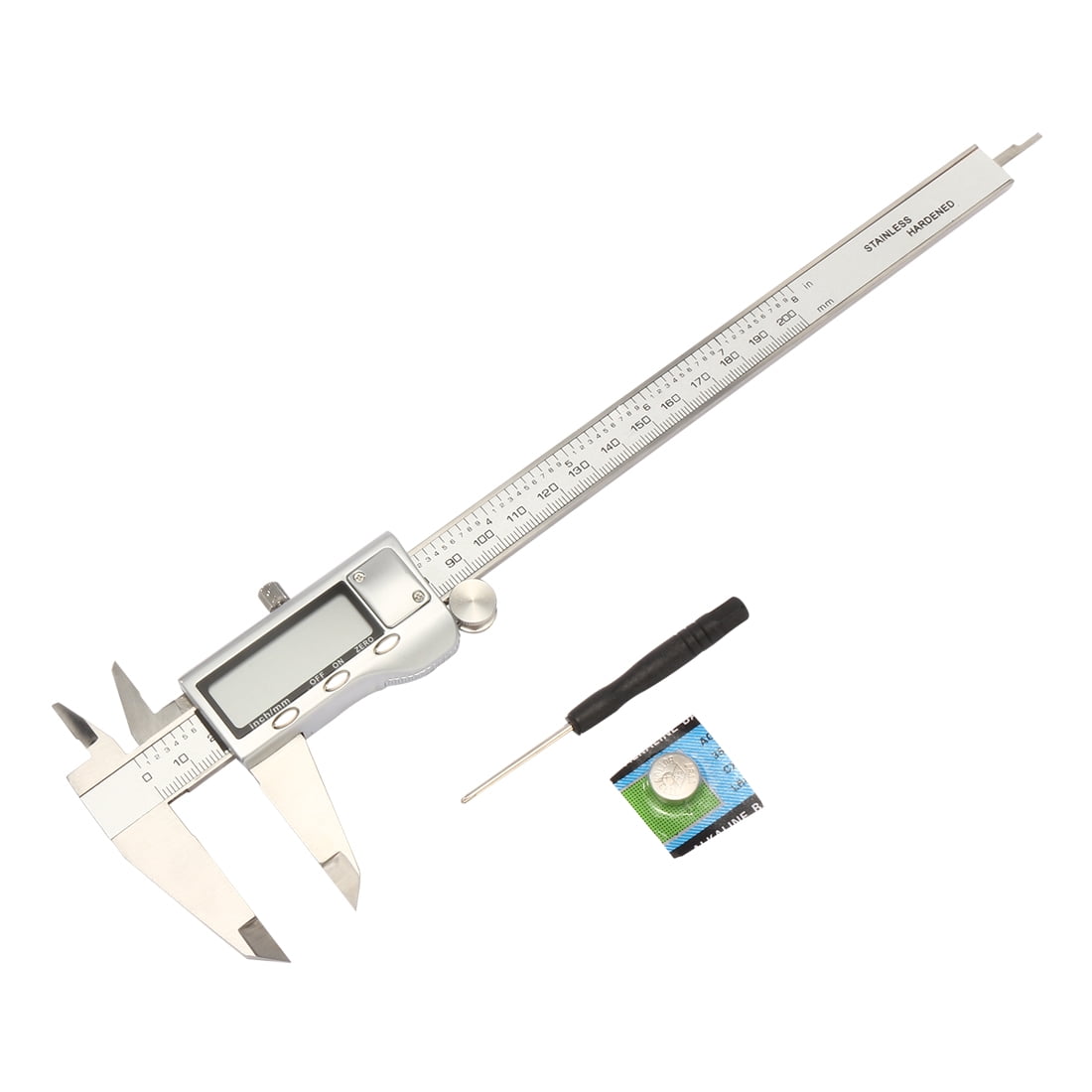8 inch/200mm Digital Caliper Stainless Steel Caliper Conversion