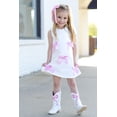 thumbnail image 6 of Girls embroidered bow western cowboy boots Red 13 toddler, 6 of 14