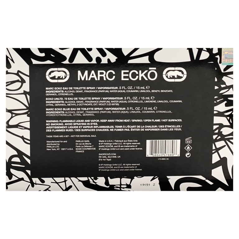 Marc Ecko Assorted Mini Cologne Gift Set, 3-Pack photo 2