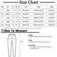 thumbnail image 3 of Lenpel Cargo Sweatpants for Women Loose Mid Rise Elastic Waisted Drawstring Ative Trousers Outdoor Casual Joggers, 3 of 7