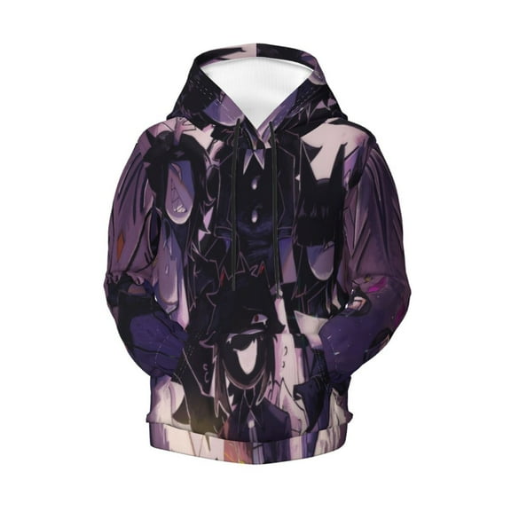 Kids Fundamental Paper Education Pullover Hoodie Realistic 3d Print Graphic Hooded Sweatshirts With Drawstring