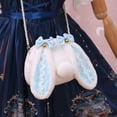 thumbnail image 5 of Mochila para niñas lindas lolitas conejo hombro mochila bolso cruzado juguetes de peluche niñas niños regalo, 5 of 5