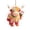 A, variant on Christmas Decorations Indoor Outdoor Under 10$ Clearance! Christmas Cow Ornament, Colorful Highland Cow Acrylic Hanging Decoration with Santa Hat Candy Cane, Clear Printed Xmas Tree Pendant, 8x8cm
