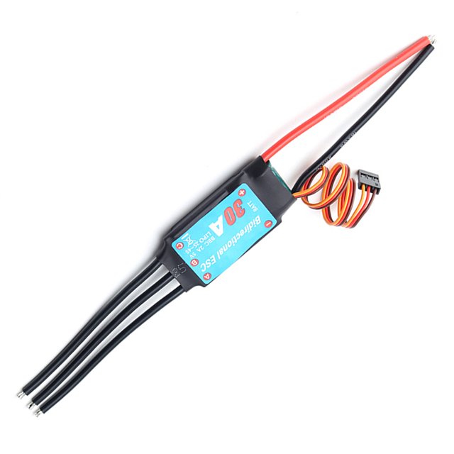 Bidireccional 40a esc sin escobillas controlador de velocidad electórica bidirecional para barco remoto de la embarcación de automóviles rc barco