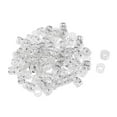 thumbnail image 1 of 100 Unids Magideal Corazón Metal Cuff Extensiones de Cabello Decoraciones Dreadlocks Beads Silver, 1 of 6