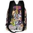 thumbnail image 3 of 14.5in Jojo Bizarre Adventure Backpack Lightweight Backpacks Portable Outdoor Travel, 3 of 5