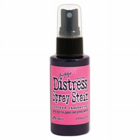 UPC: 0789541042396 | Distress Spray Stain 1.9oz-Picked Raspberry Fabric Dye