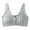 43#Gray, variant on Daisy Bras, 2025 Upgrade Front Closure Bra Cotton Bra Daisy Bras for Older Women, Comfortable Bra No Underwire Plus Size Bra
