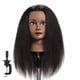 thumbnail image 1 of Cabeza de maniquí HAIRGINKGO, cabello 100% real, 16 pulgadas, para entrenamiento, 1 of 7