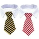 thumbnail image 1 of Suministros Para Mascotas Ajustable Mascota Perro Gato Pajarita A Rayas Traje De Mascota Corbata Para Uso Diario O Fotografía 2 Uds Scienceny PT002741-01, 1 of 5