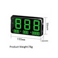 thumbnail image 3 of Digital GPS Speedometer HUD MPH / KM/h Overspeed Warning For Car Motorcycles, 3 of 5