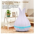 thumbnail image 5 of Difusor y humidificador ultrasónico de aromaterapia con aceites esenciales inalámbricos y WiFi inteligente de 400 ml con aplicación para teléfono Alexa y Google Home y control por voz - Create Sche, 5 of 5