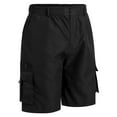 thumbnail image 2 of IDOPIP Men's Cargo Shorts Quick Dry Hiking Shorts Casual Relaxed Fit Athletic Shorts with Pockets, 2 of 8