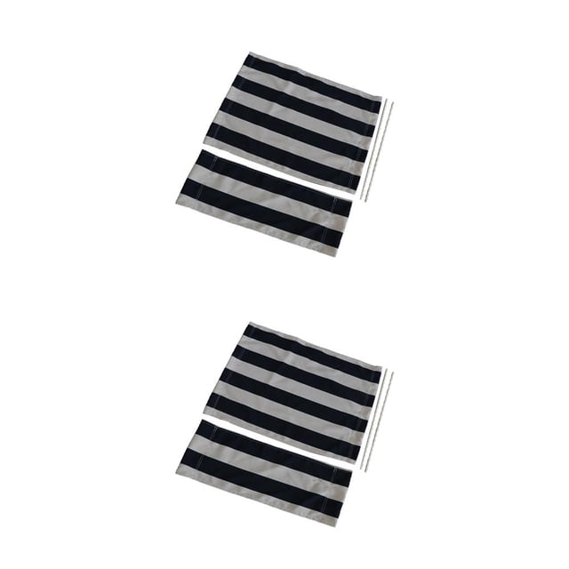 Injueey Sillas de directores, asiento plegable, fundas para muebles, taburete plegable, transpirable, repuesto para exteriores, suministros Azul 2piezas