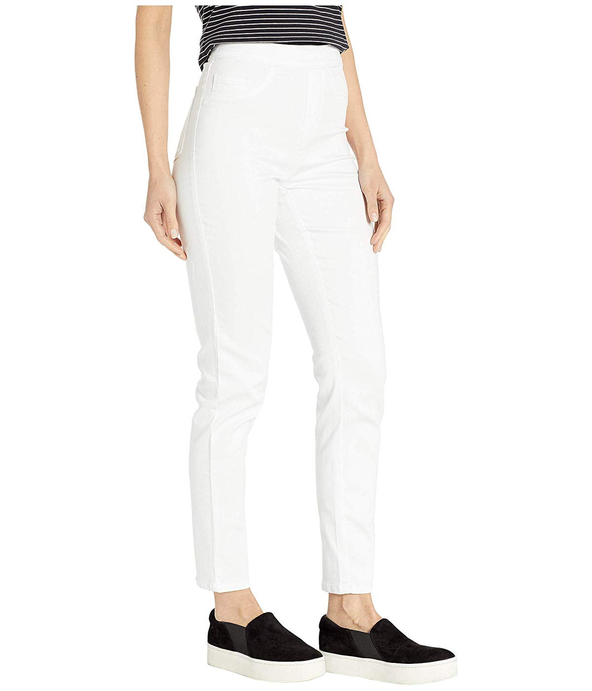 FDJ French Dressing Jeans D-Lux Denim Pull-On Ankle in White White 