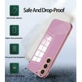 thumbnail image 5 of Compatible with Samsung Galaxy S23 Plus Case Silicone with Camera Protection, Samsung S23 Plus Phone Case Shockproof for Women Men Anti-Scratch Ultra Thin Plating Electroplate Soft Cases (Purple), 5 of 13