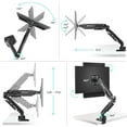 thumbnail image 6 of ONKRON Monitor Mount for 13”-34” Monitors, LCD up to 22 lbs, Gaming Gas Spring Arm, max VESA 100x100, 6 of 15