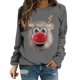 thumbnail image 1 of Sudadera para Mujer Cuello Redondo Sudaderas Moda Estampado Manga Larga Cómodo Transpirable Odeerbi ODB-5, 1 of 5