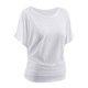 thumbnail image 1 of Fiudx Ofertas y Liquidaciones Moda Casual Mujer Tallas Grandes Blusa de Manga Corta Sólida Camisetas Sueltas con Cuello Redondo Tops, 1 of 5