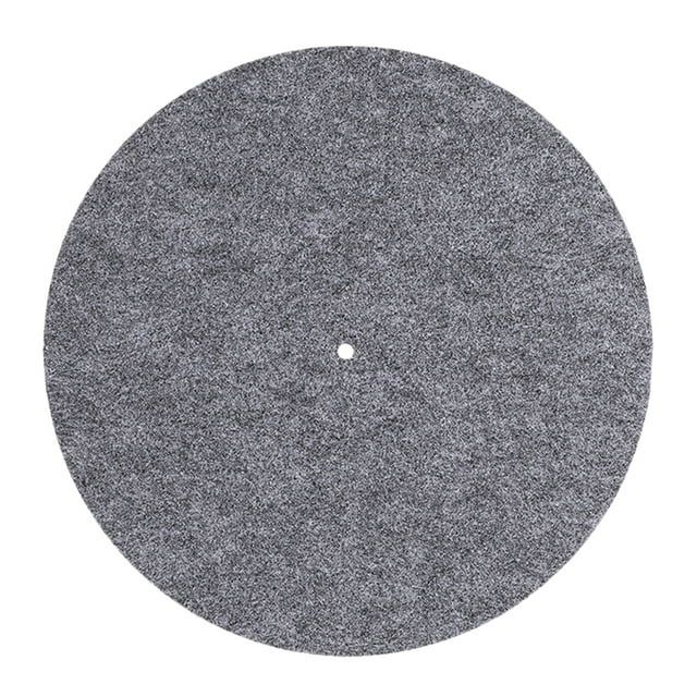 Miangastore Felt Turntable Mat Recessed Turntable Platter Vinyl Slipmat for Vinyl Record Players Reduce Noise Accessories