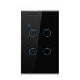 thumbnail image 1 of 1/2/3/4 Gang TUYA WiFi Smart Touch Switch Neutral Wire Required Smart Life, 1 of 5